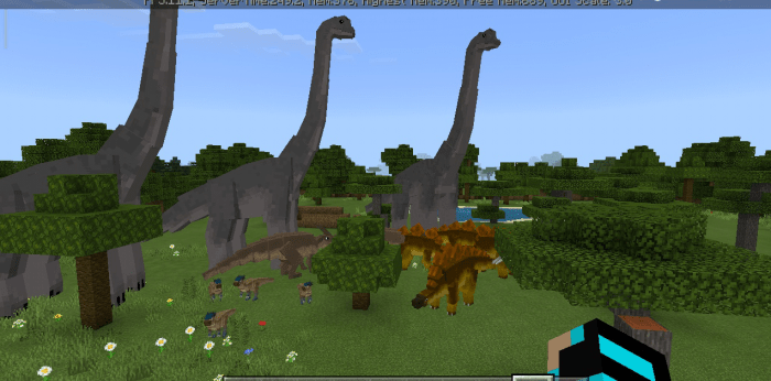 Jurassic World Minecraft Pe Minecraft Map