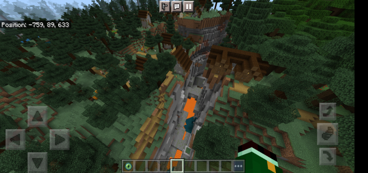 Stronghold in a Ravine, Mushrooms Everywhere! (Seed)