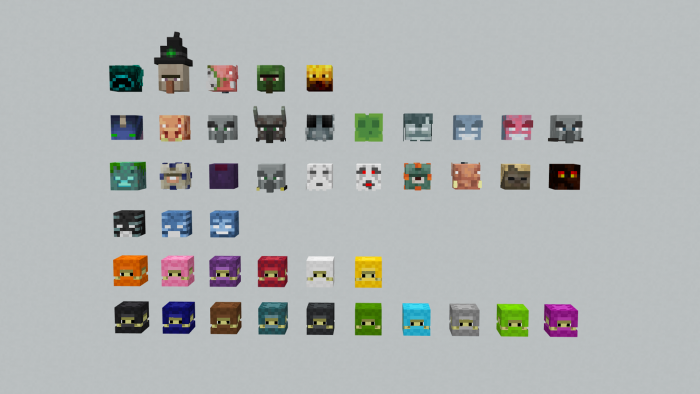 16. 20 мобы. 16. Майнкрафт 1. 16.
