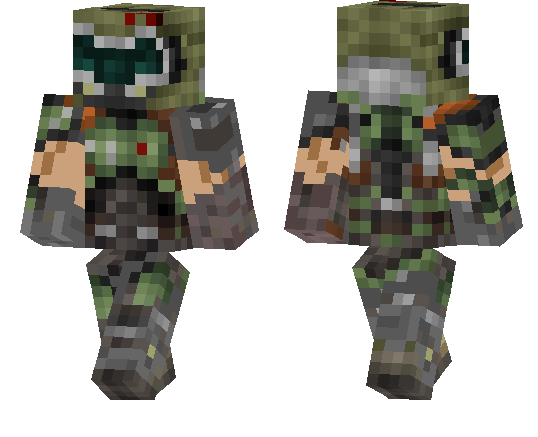 Doom Slayer (Doom Eternal) | Minecraft PE Skins