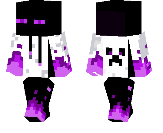Minecraft Skins Enderman Hoodie