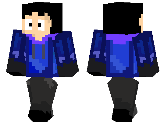 Funny Looking Blue Jacket Boy