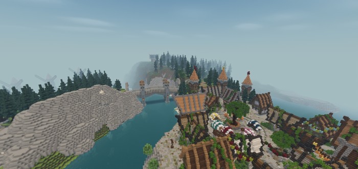 Medieval Village Map Download For Minecraft 1716 1440x1800