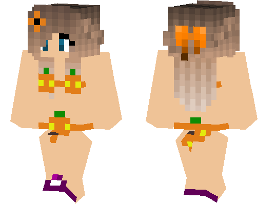 Pumpkin bikini