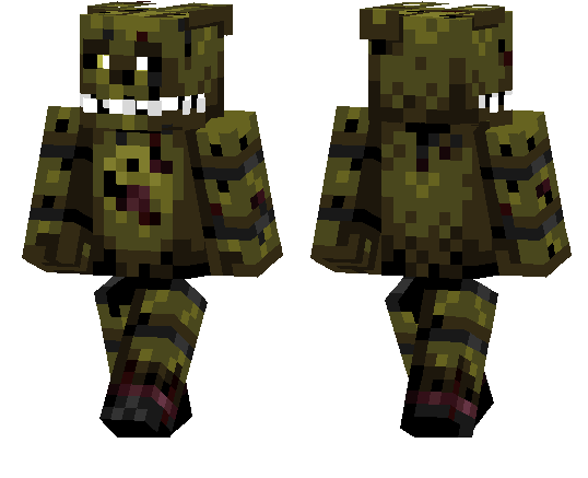 Springtrap | Minecraft PE Skins