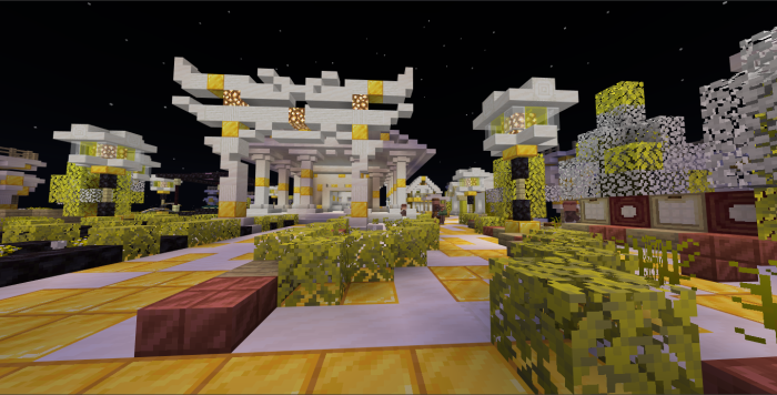 Divine Dimension — Minecraft Bedrock addon, screenshot 4