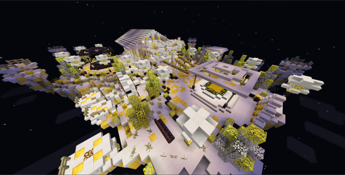 Divine Dimension — Minecraft Bedrock addon, screenshot 5