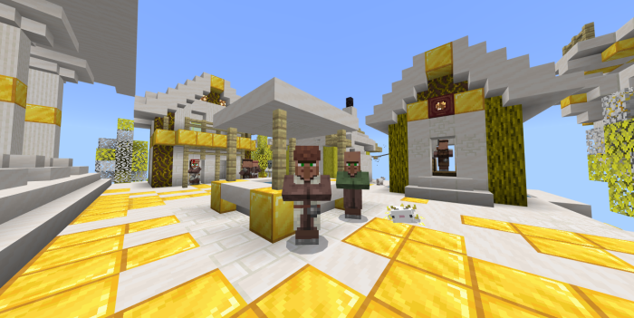 Divine Dimension — Minecraft Bedrock addon, screenshot 6