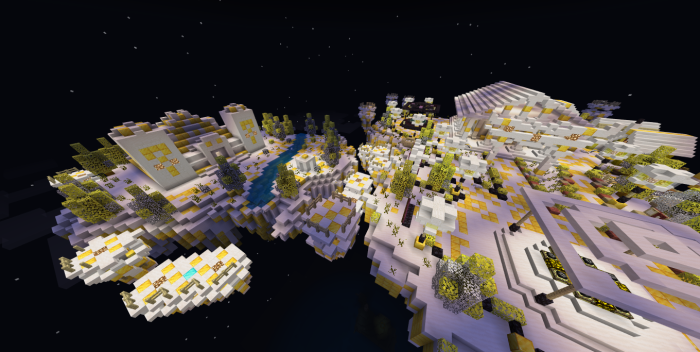 Divine Dimension — Minecraft Bedrock addon, screenshot 11