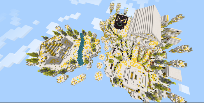 Divine Dimension — Minecraft Bedrock addon, screenshot 12