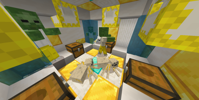Divine Dimension — Minecraft Bedrock addon, screenshot 14