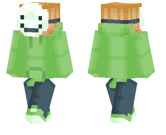 Boy with mask