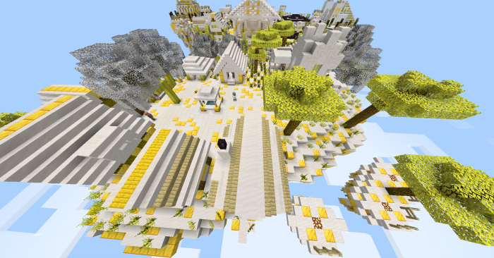 Divine Dimension — Minecraft Bedrock addon, screenshot 17