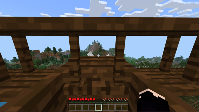 Wooden Planes 1.2 Add-on — Minecraft Bedrock addon, screenshot 4