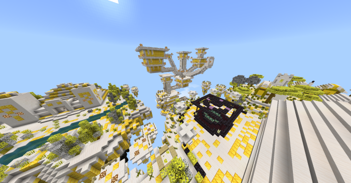 Divine Dimension — Minecraft Bedrock addon, screenshot 20