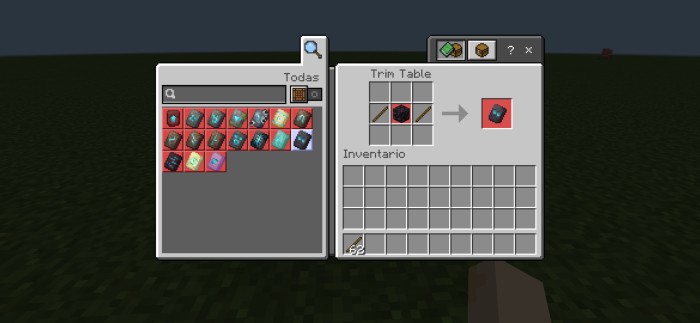 Armor Trim Table (1.21 UPDATE) — Minecraft Bedrock addon, screenshot 5