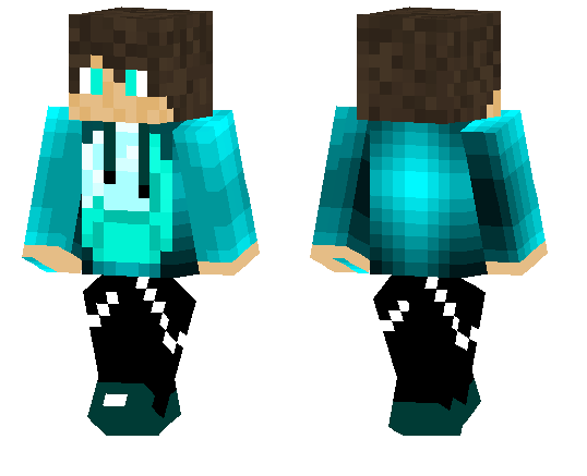 DondyInMC Blue Skin Cool