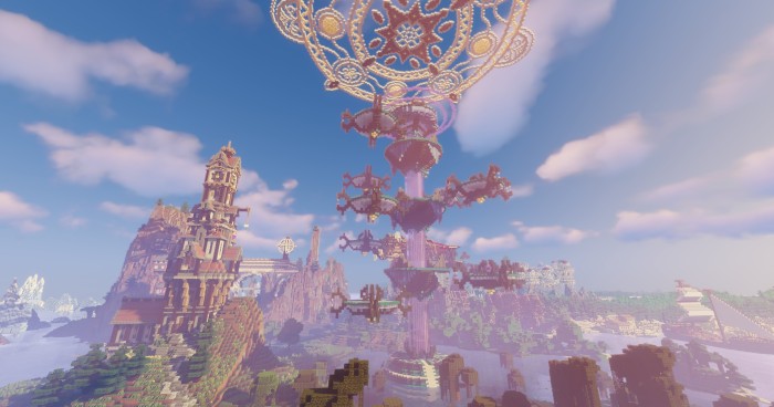 Fantasy Medieval City Minecraft