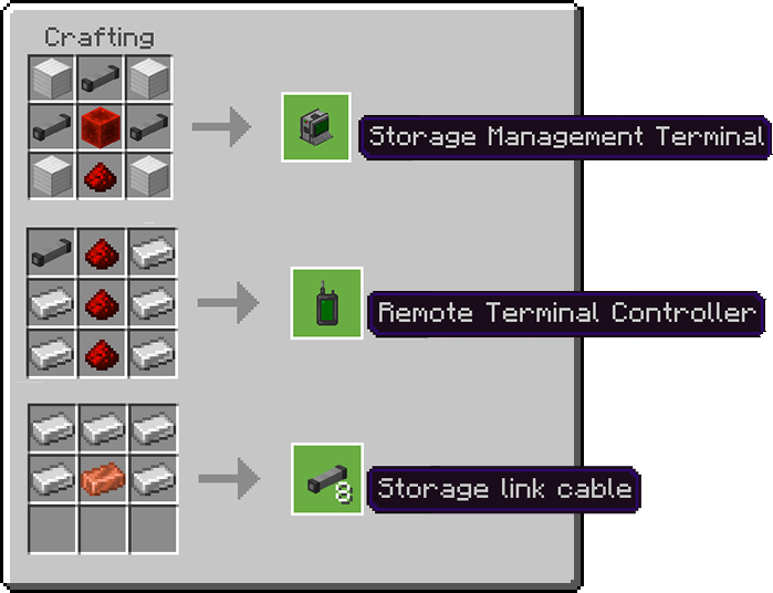Storage Terminal - Minecraft Bedrock Addons - CurseForge