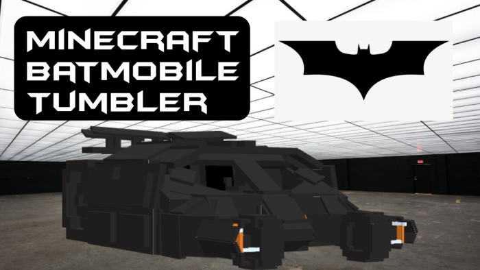 Batmobile Minecraft