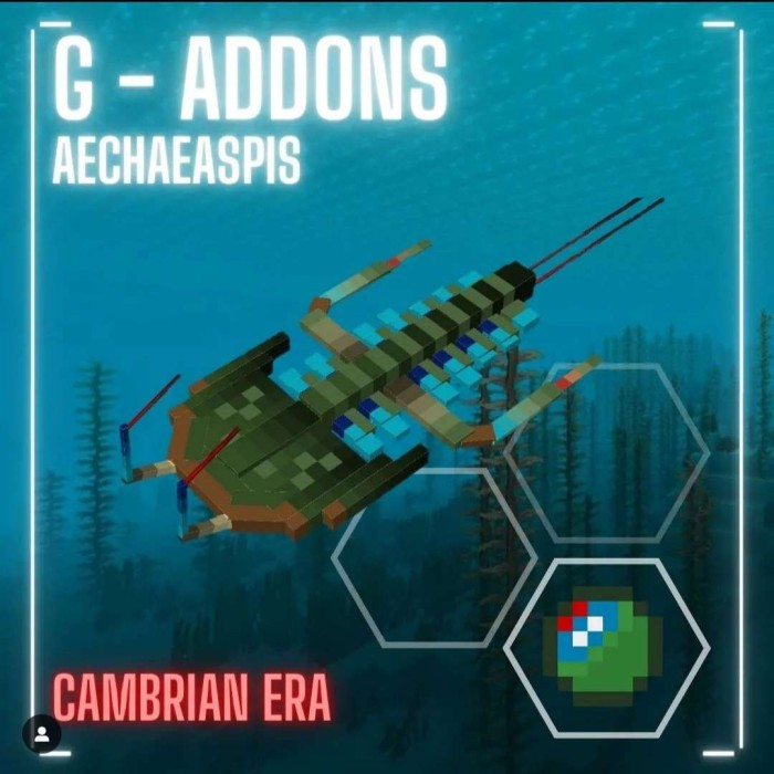 PALEOENVIRONMENTS - CHAPTER 1: CAMBRIAN ERA — Minecraft Bedrock addon, screenshot 8