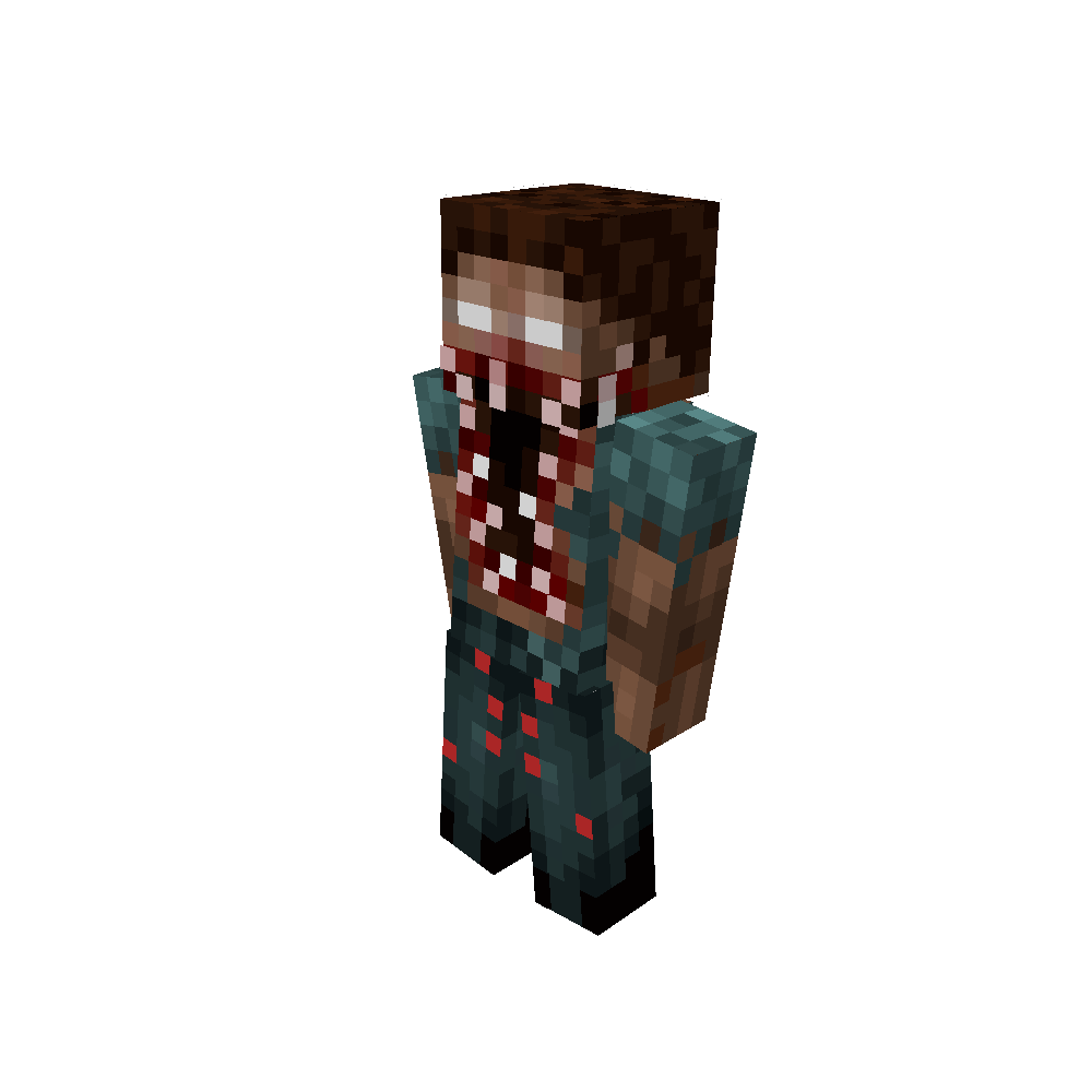 Blood Steve Addon — Minecraft Bedrock addon, screenshot 2