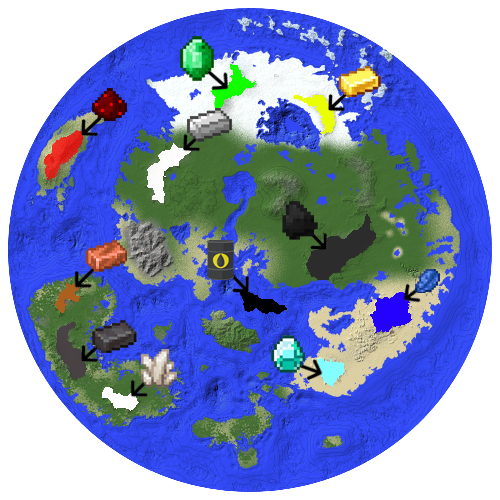 Survival World Map Minecraft Pe Bedrock Maps
