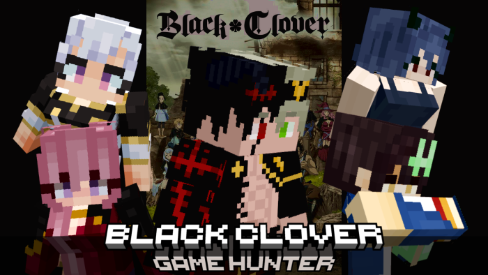 black clover addon — Minecraft Bedrock addon, screenshot 1