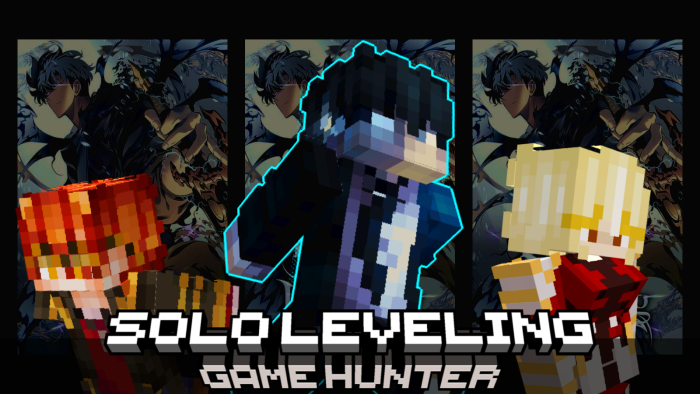 solo leveling — Minecraft Bedrock addon, screenshot 1