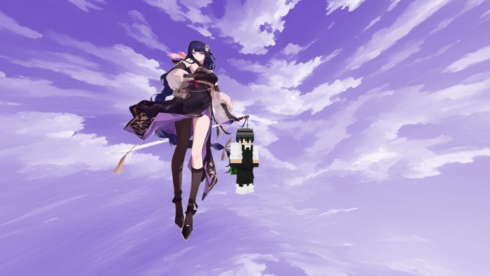 Anime / Waifu Girls PVP SKY V3 By Clawzome for Minecraft