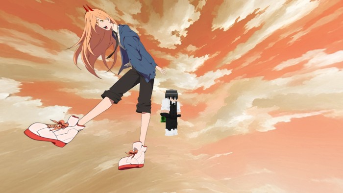Anime / Waifu Girls PVP SKY V3 By Clawzome for Minecraft
