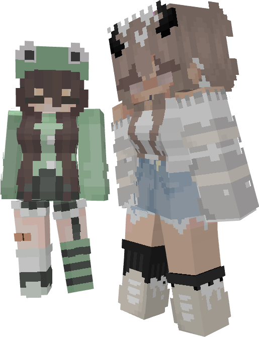 Bedrock Feminine Geometry Model Mutator(Bugfix)+ — Minecraft Bedrock addon, screenshot 1