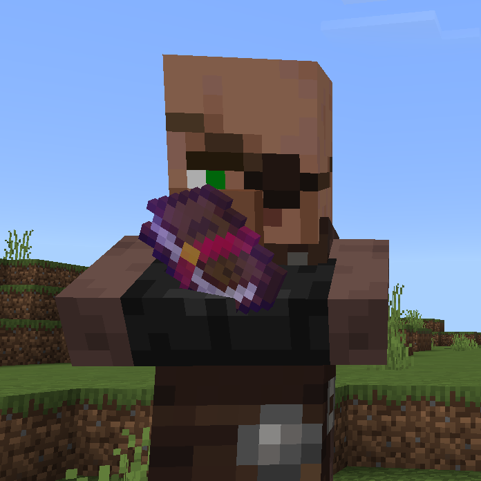 Guaranteed Enchant Books From All Villager Professions — Minecraft Bedrock addon, screenshot 1