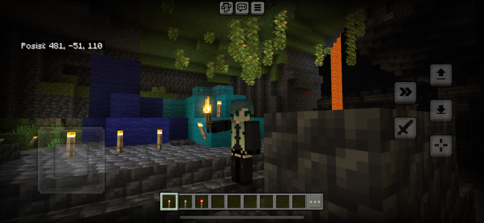Download Map The Cave For Minecraft Bedrock Edition 113