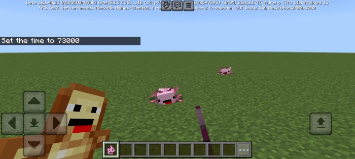 derp texture pack — Minecraft Bedrock texture pack, screenshot 1