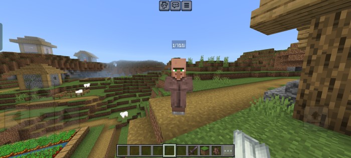 [ไทย🇹🇭] Villager Thai Name 1.2 [Update] [1.21+] — Minecraft Bedrock addon, screenshot 3