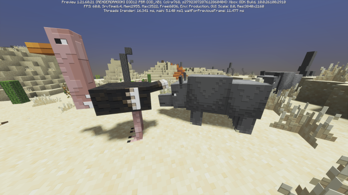 Pumped Desert 2 Bedrock - Minecraft Bedrock Addons - CurseForge
