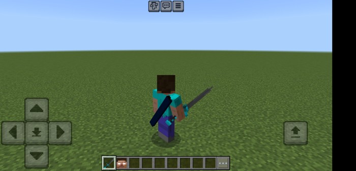 herobrine morph — Minecraft Bedrock addon, screenshot 2