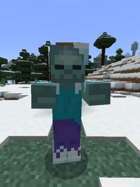 Frozen_zombie Test v9 Minecraft Mod