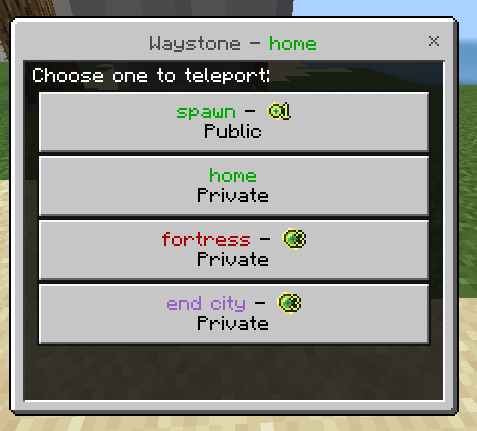 Simple Waystone - Minecraft Bedrock Addons - CurseForge