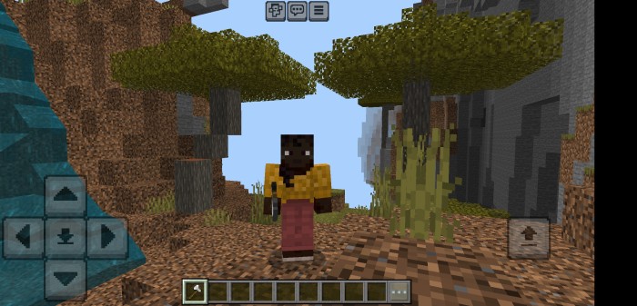 tree capitator plus — Minecraft Bedrock addon, screenshot 1