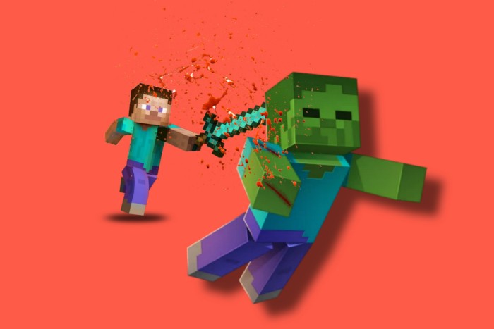 Blood Blade — Minecraft Bedrock addon, screenshot 1