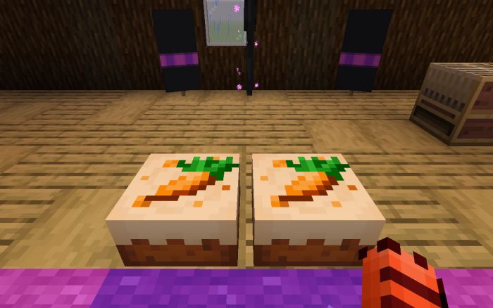 Monsters Textures: Colorful Cakes — Minecraft Bedrock texture pack, screenshot 2