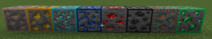 Texture Overhaul — Minecraft Bedrock texture pack, screenshot 1