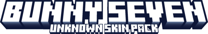 BUNNY SEVEN - SKIN PACK — Minecraft Bedrock addon, screenshot 1