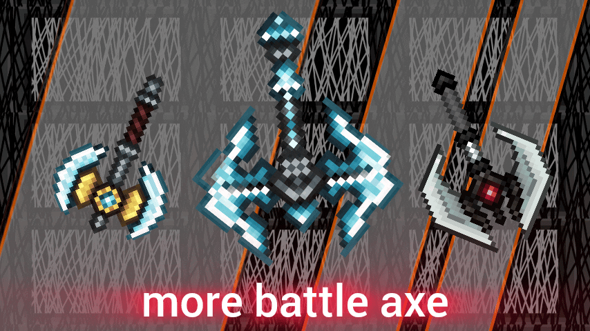 MORE BATTLE AXE — Minecraft Bedrock addon, screenshot 1