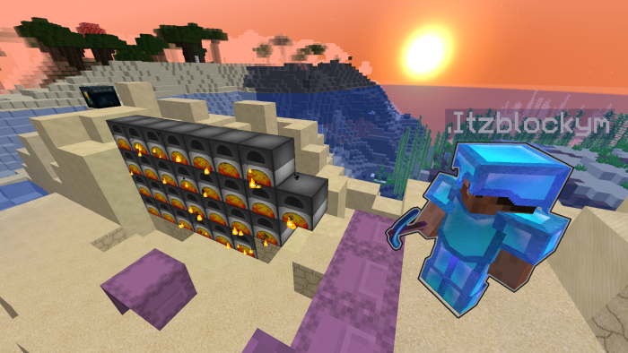 Huahwi 64x — Minecraft Bedrock texture pack, screenshot 1