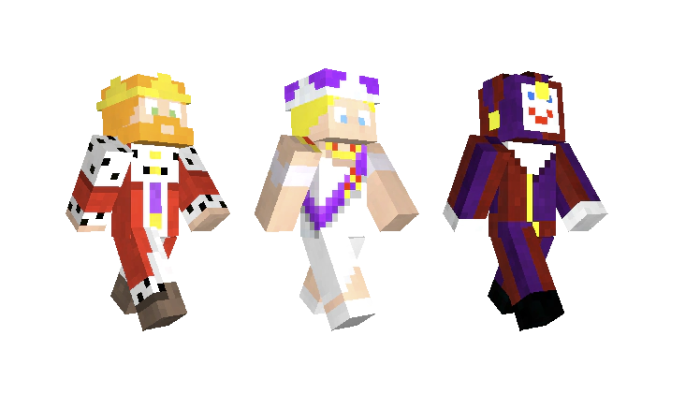 Skin Pack 1 - Classic — Minecraft Bedrock addon, screenshot 2
