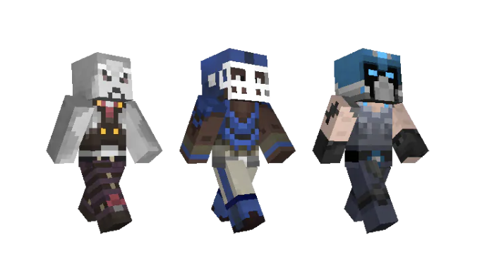 Skin Pack 1 - Classic — Minecraft Bedrock addon, screenshot 5