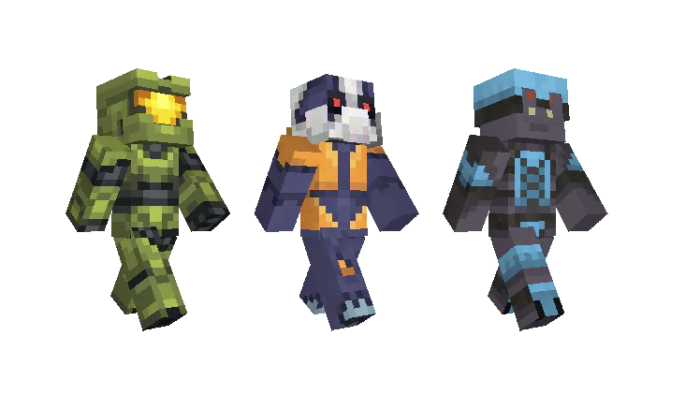 Skin Pack 1 - Classic — Minecraft Bedrock addon, screenshot 6